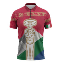 Italy Abruzzo Zipper Polo Shirt Emblem With Flag Style - Wonder Print Shop