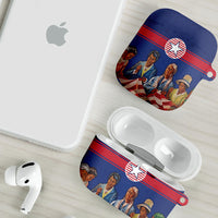 Liberia Flag Day AirPods Case Lone Star Heritage Pride