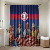 Liberia Flag Day Bathroom Set Lone Star Heritage Pride
