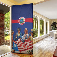 Liberia Flag Day Door Cover Lone Star Heritage Pride
