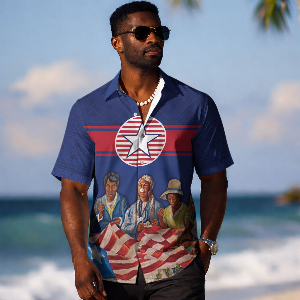 Liberia Flag Day Hawaiian Shirt Lone Star Heritage Pride