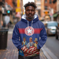 Liberia Flag Day Hoodie Lone Star Heritage Pride