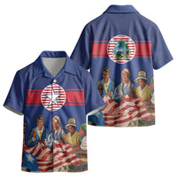 Liberia Flag Day Kid Hawaiian Shirt Lone Star Heritage Pride