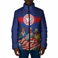 Liberia Flag Day Padded Jacket Lone Star Heritage Pride