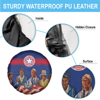 Liberia Flag Day Spare Tire Cover Lone Star Heritage Pride