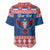 Personalized Serbia Christmas Eagle Baseball Jersey Srecan Bozic Tee - Wonder Print Shop