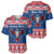 Personalized Serbia Christmas Eagle Baseball Jersey Srecan Bozic Tee - Wonder Print Shop