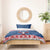Personalized Serbia Christmas Eagle Bedding Set Srecan Bozic Tee - Wonder Print Shop
