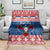 Personalized Serbia Christmas Eagle Blanket Srecan Bozic Tee - Wonder Print Shop