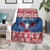 Personalized Serbia Christmas Eagle Blanket Srecan Bozic Tee - Wonder Print Shop