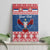 Personalized Serbia Christmas Eagle Canvas Wall Art Srecan Bozic Tee - Wonder Print Shop