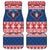 Personalized Serbia Christmas Eagle Car Mats Srecan Bozic Tee - Wonder Print Shop