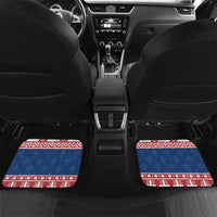 Personalized Serbia Christmas Eagle Car Mats Srecan Bozic Tee - Wonder Print Shop