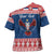 Personalized Serbia Christmas Eagle Cross Shoulder Shirt Srecan Bozic Tee - Wonder Print Shop