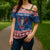 Personalized Serbia Christmas Eagle Cross Shoulder Shirt Srecan Bozic Tee - Wonder Print Shop