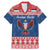 Personalized Serbia Christmas Eagle Family Matching Mermaid Dress and Hawaiian Shirt Srecan Bozic Tee - Wonder Print Shop