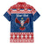 Personalized Serbia Christmas Eagle Family Matching Mermaid Dress and Hawaiian Shirt Srecan Bozic Tee - Wonder Print Shop