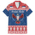 Personalized Serbia Christmas Eagle Hawaiian Shirt Srecan Bozic Tee - Wonder Print Shop