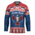 Personalized Serbia Christmas Eagle Hockey Jersey Srecan Bozic Tee - Wonder Print Shop
