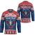 Personalized Serbia Christmas Eagle Hockey Jersey Srecan Bozic Tee - Wonder Print Shop