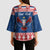Personalized Serbia Christmas Eagle Kimono Sleeve Blouse Srecan Bozic Tee - Wonder Print Shop