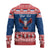 Personalized Serbia Christmas Eagle Ugly Christmas Sweater Srecan Bozic Tee - Wonder Print Shop