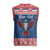 Personalized Serbia Christmas Eagle Christmas Knitted V-Neck Vest Srecan Bozic Tee - Wonder Print Shop