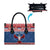 Personalized Serbia Christmas Eagle Leather Bag Srecan Bozic Tee - Wonder Print Shop