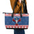 Personalized Serbia Christmas Eagle Leather Tote Bag Srecan Bozic Tee - Wonder Print Shop