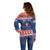 Personalized Serbia Christmas Eagle Off Shoulder Sweater Srecan Bozic Tee - Wonder Print Shop