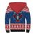 Personalized Serbia Christmas Eagle Sherpa Hoodie Srecan Bozic Tee - Wonder Print Shop
