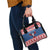 Personalized Serbia Christmas Eagle Shoulder Handbag Srecan Bozic Tee - Wonder Print Shop
