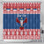 Personalized Serbia Christmas Eagle Shower Curtain Srecan Bozic Tee - Wonder Print Shop