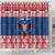 Personalized Serbia Christmas Eagle Shower Curtain Srecan Bozic Tee - Wonder Print Shop