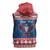 Personalized Serbia Christmas Eagle Sleeveless Hoodie Srecan Bozic Tee - Wonder Print Shop