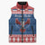Personalized Serbia Christmas Eagle Sleeveless Puffer Jacket Srecan Bozic Tee - Wonder Print Shop
