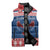 Personalized Serbia Christmas Eagle Sleeveless Puffer Jacket Srecan Bozic Tee - Wonder Print Shop
