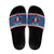 Personalized Serbia Christmas Eagle Slide Sandals Srecan Bozic Tee - Wonder Print Shop