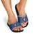 Personalized Serbia Christmas Eagle Slide Sandals Srecan Bozic Tee - Wonder Print Shop