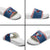 Personalized Serbia Christmas Eagle Slide Sandals Srecan Bozic Tee - Wonder Print Shop