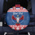 Personalized Serbia Christmas Eagle Spare Tire Cover Srecan Bozic Tee - Wonder Print Shop