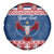 Personalized Serbia Christmas Eagle Spare Tire Cover Srecan Bozic Tee - Wonder Print Shop