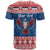Personalized Serbia Christmas Eagle T Shirt Srecan Bozic Tee - Wonder Print Shop