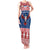 Personalized Serbia Christmas Eagle Tank Maxi Dress Srecan Bozic Tee - Wonder Print Shop
