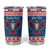Personalized Serbia Christmas Eagle Tumbler Cup Srecan Bozic Tee - Wonder Print Shop
