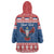 Personalized Serbia Christmas Eagle Wearable Blanket Hoodie Srecan Bozic Tee - Wonder Print Shop