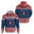 Personalized Serbia Christmas Eagle Zip Hoodie Srecan Bozic Tee - Wonder Print Shop