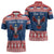 Personalized Serbia Christmas Eagle Zipper Polo Shirt Srecan Bozic Tee - Wonder Print Shop
