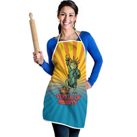 Lady Liberty Portland Frog Apron Frog Protest No Kings In America - Wonder Print Shop