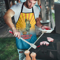 Lady Liberty Portland Frog Apron Frog Protest No Kings In America - Wonder Print Shop